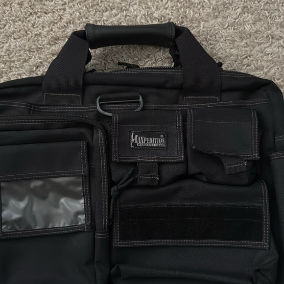 EUC Maxpedition Operator Tactical Black Attache Laptop/Tactical Bag - Picture 4 of 16